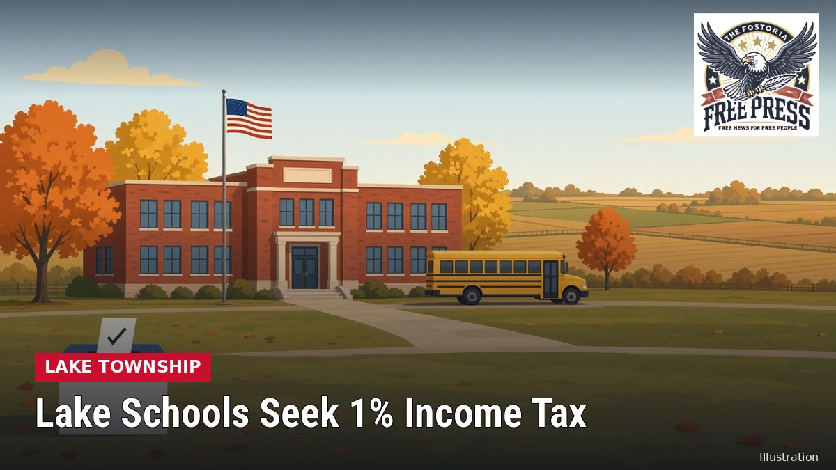 Illustration: LAKE TOWNSHIP | Lake Local Schools Asks Voters for 1% Earned Income Tax; District Warns of $3.2 Million in Cuts and 132 Jobs if It Fails